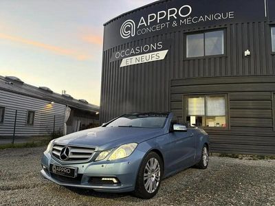 Bleu Occasion 2010 Mercedes E350 Executive Cabriolet | 13 990 €