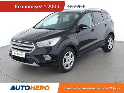 Noir Occasion 2017 Ford Kuga Trend SUV | 12 590 € (Prix juste)