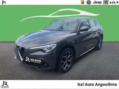 Gris Occasion 2021 Alfa Romeo Stelvio Ti SUV | 40 140 €