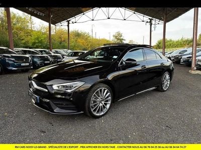 Noir Occasion 2022 Mercedes CLA250e AMG line Berline | 29 790 € (Bon prix)