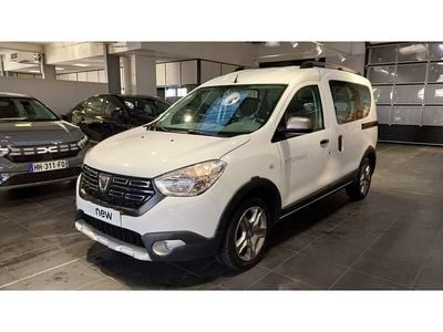 Blanc Occasion 2019 Dacia Dokker Stepway Monospace | 13 990 €