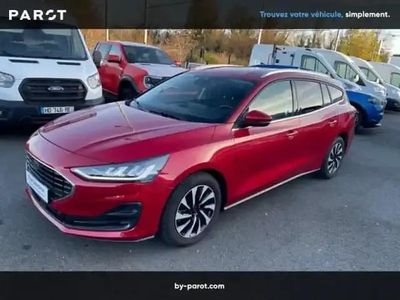 Rouge métallisé Occasion 2024 Ford Focus Business Edition Break | 22 490 € (Prix juste)