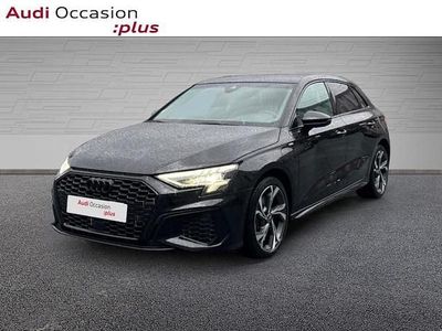 Occasion Audi A3 Sportback e-tron S-Line 150 ch (110 kW) 2021 Noir mythic métallisé Citadine