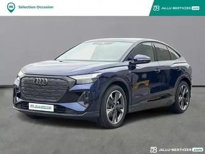 Occasion Audi Q4 Sportback e-tron S-Line 210 kW (286 ch) 2025 Bleu navarre métallisé SUV