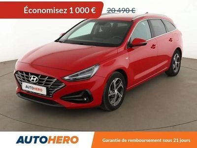 Rouge Occasion 2021 Hyundai i30 Break | 19 490 € (Prix juste)