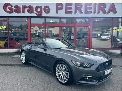 Gris Occasion 2017 Ford Mustang Cabriolet | 34 900 € (Bon prix)