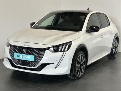 Blanc Occasion 2021 Peugeot e-208 GTi Citadine | 15 990 € (Prix juste)