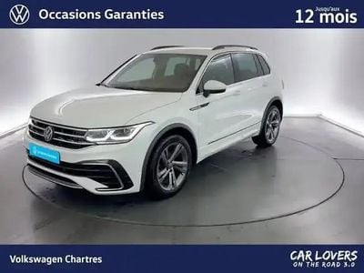 Blanc pur Occasion 2024 VW Tiguan R-line SUV | 39 970 € (Prix juste)