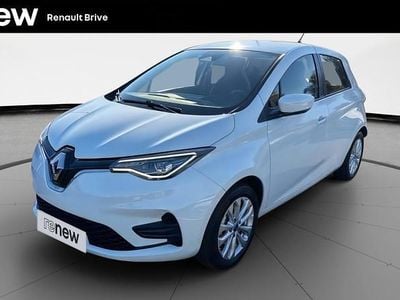 Blanc Occasion 2020 Renault Zoe Zen Citadine | 7 490 € (Super prix)