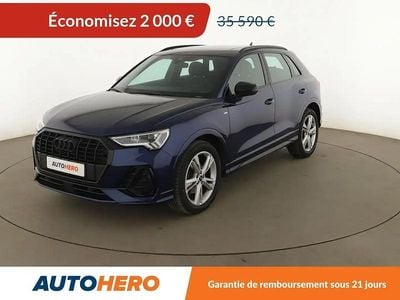 Bleu Occasion 2022 Audi Q3 S-Line SUV | 33 590 € (Prix juste)