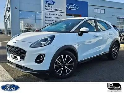 Blanc Occasion 2021 Ford Puma S | 16 490 € (Bon prix)