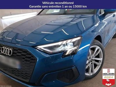 Bleu Occasion 2021 Audi A3 Design Berline | 26 900 € (Prix assez cher)