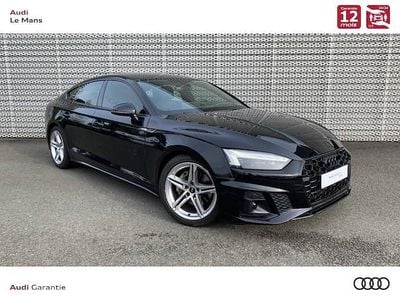 Occasion Audi A5 Sportback S-Line 204 ch (150 kW) 2022 Noir mythe métallisé Citadine