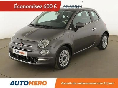 Gris Occasion 2021 Fiat 500 Dolcevita Citadine | 11 990 € (Bon prix)