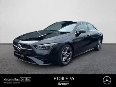 Noir Occasion 2025 Mercedes CLA200 AMG line Berline | 49 890 €