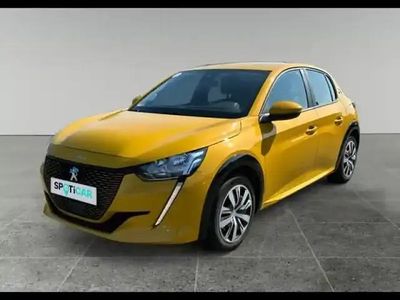 Jaune Occasion 2021 Peugeot e-208 Active Citadine | 13 990 € (Prix juste)
