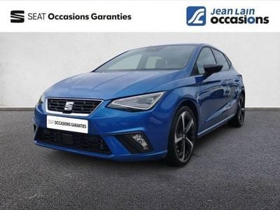Bleu Occasion 2024 Seat Ibiza FR Berline | 21 190 € (Prix assez cher)