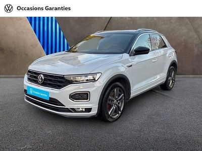 White silver/noir Occasion 2018 VW T-Roc R-line SUV | 21 900 € (Prix juste)