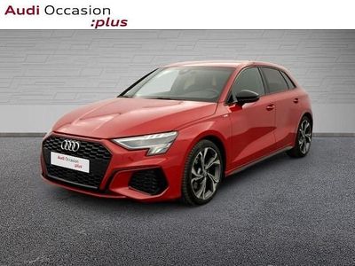 Rouge tango métallisé Occasion 2021 Audi A3 S-Line | 28 900 € (Prix juste)