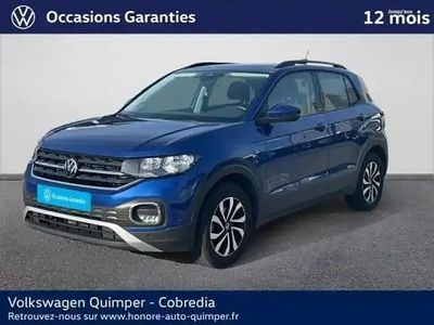 Bleu récif métallisée Occasion 2021 VW T-Cross Active SUV | 18 990 € (Prix juste)