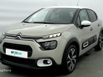 Jaune Occasion 2022 Citroën C3 PureTech Citadine | 10 980 € (Prix juste)