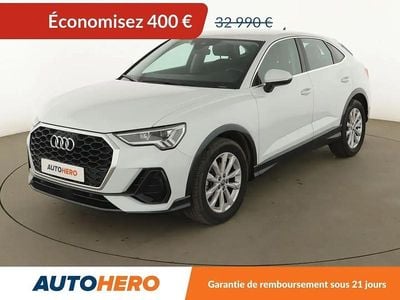 Blanc Occasion 2020 Audi Q3 Business SUV | 32 590 € (Prix assez cher)
