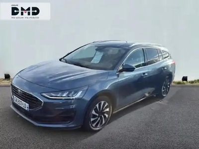 Bleu azur métallisé Occasion 2024 Ford Focus Business Edition Break | 25 190 € (Prix assez cher)