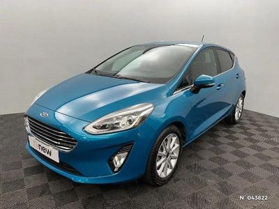 Occasion Ford Fiesta Titanium 100 ch (73 kW) 2018 Bleu Citadine