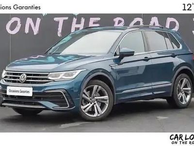 Bleu Occasion 2021 VW Tiguan SUV | 33 490 € (Prix juste)