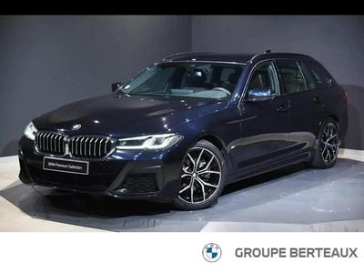 Noir Occasion 2022 BMW 520 M Sport Break | 34 990 € (Bon prix)