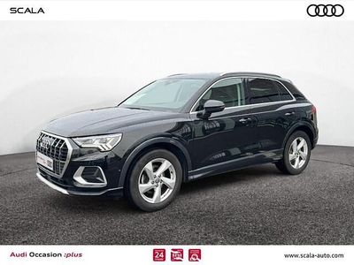 Noir mythic métallisé Occasion 2021 Audi Q3 Design SUV | 24 990 €