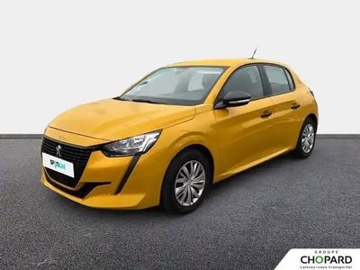Jaune Occasion 2021 Peugeot 208 S Citadine | 10 480 € (Bon prix)