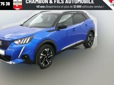 Bleu Occasion 2020 Peugeot e-2008 GT-line SUV | 17 598 € (Prix assez cher)