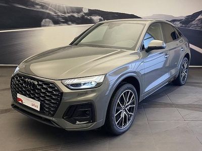Gris chronos métallisé Occasion 2024 Audi Q5 Sportback S-Line SUV | 64 890 € (Prix assez cher)