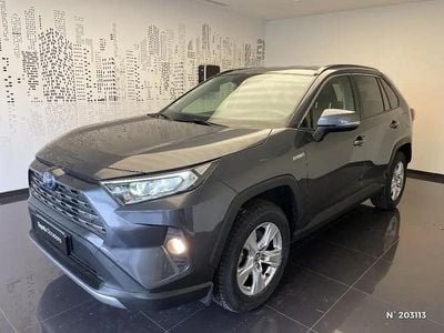 Occasion Toyota RAV4 Hybrid Business Edition 218 ch (160 kW) 2021 Gris SUV