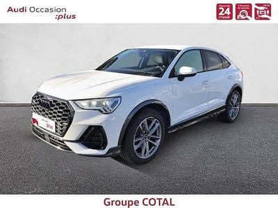 Occasion Audi Q3 Sportback S-Line 150 ch (110 kW) 2022 Blanc glacier métallisé SUV