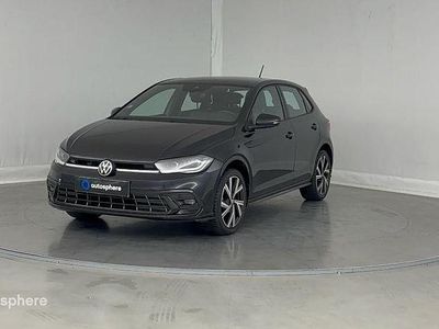 Noir Occasion 2022 VW Polo R-line Berline | 19 299 € (Prix assez cher)
