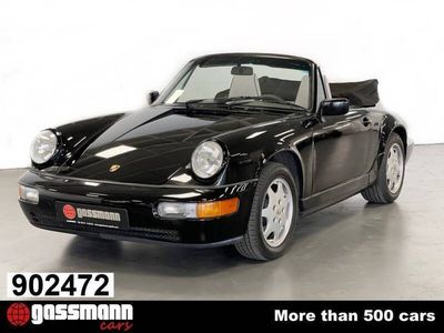Noir Occasion 1991 Porsche 911 Carrera Cabriolet Cabriolet | 69 000 €
