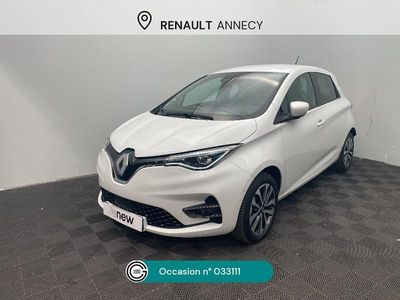 Blanc Occasion 2020 Renault Zoe Zen Citadine | 12 390 € (Prix juste)