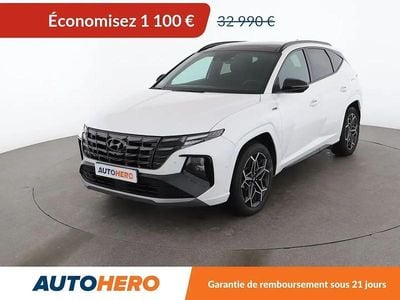 Blanc Occasion 2023 Hyundai Tucson N Line SUV | 31 890 € (Prix juste)