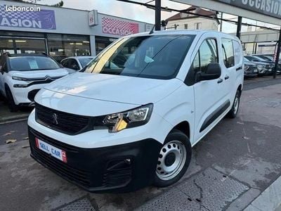 Blanc Occasion 2021 Peugeot Partner Monospace | 15 900 € (Prix juste)