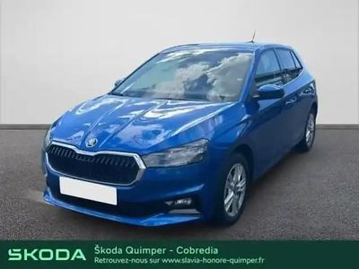 Bleu Occasion 2025 Skoda Fabia Clever Berline | 22 990 € (Prix assez cher)
