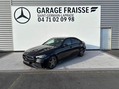 Noir Occasion 2025 Mercedes C220 AMG line Berline | 48 900 € (Prix juste)
