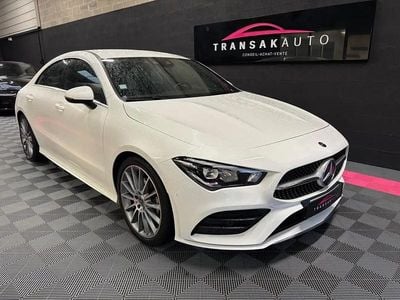 Occasion Mercedes CLA180 AMG line 116 ch (85 kW) 2019 Blanc Berline