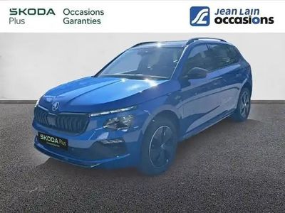 Bleu Occasion 2024 Skoda Kamiq Monte Carlo SUV | 26 690 € (Prix juste)