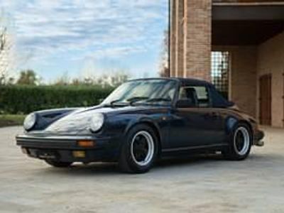 Bleu Occasion 1989 Porsche 911 Carrera Cabriolet Cabriolet | 75 000 €