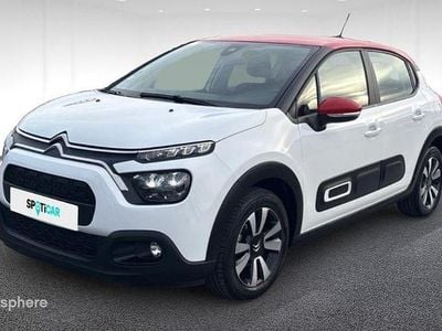 Blanc Occasion 2022 Citroën C3 PureTech Berline | 12 980 € (Bon prix)