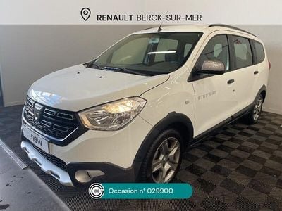 Blanc Occasion 2020 Dacia Lodgy Stepway Monospace | 14 990 € (Bon prix)