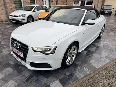 Blanc Occasion 2015 Audi A5 Cabriolet S-Line Cabriolet | 15 450 €