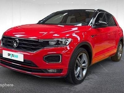 Rouge Occasion 2020 VW T-Roc R-line SUV | 24 490 € (Prix juste)